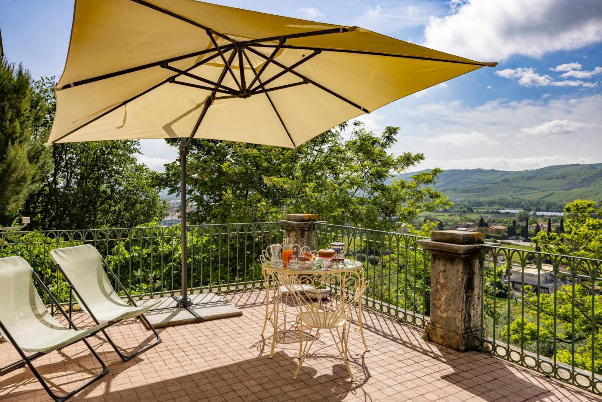 Colli del Tronto B&B In An 1800S Frescoed Villa With Panoramic Solarium And Historic Park - Villa Mastrangelo المظهر الخارجي الصورة